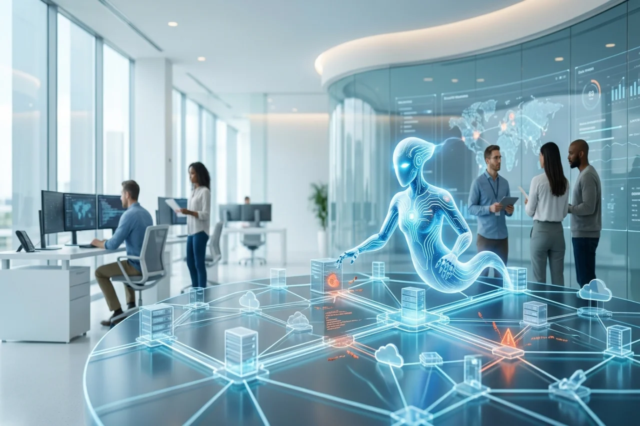 Agentic AI cybersecurity concept